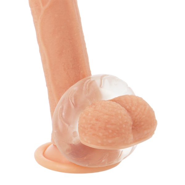 POWERING - SUPER FLEXIBLE Y RESISTENTE ANILLO PENE  5CM PR08 CLEAR - Imagen 2