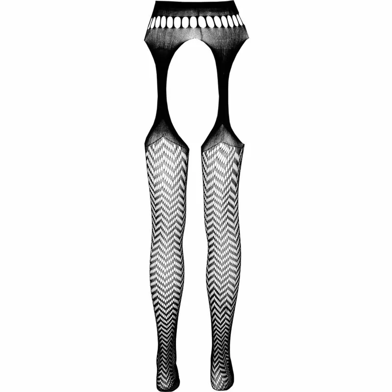 PASSION - ECO COLLECTION BODYSTOCKING ECO S002 NEGRO - Imagen 4