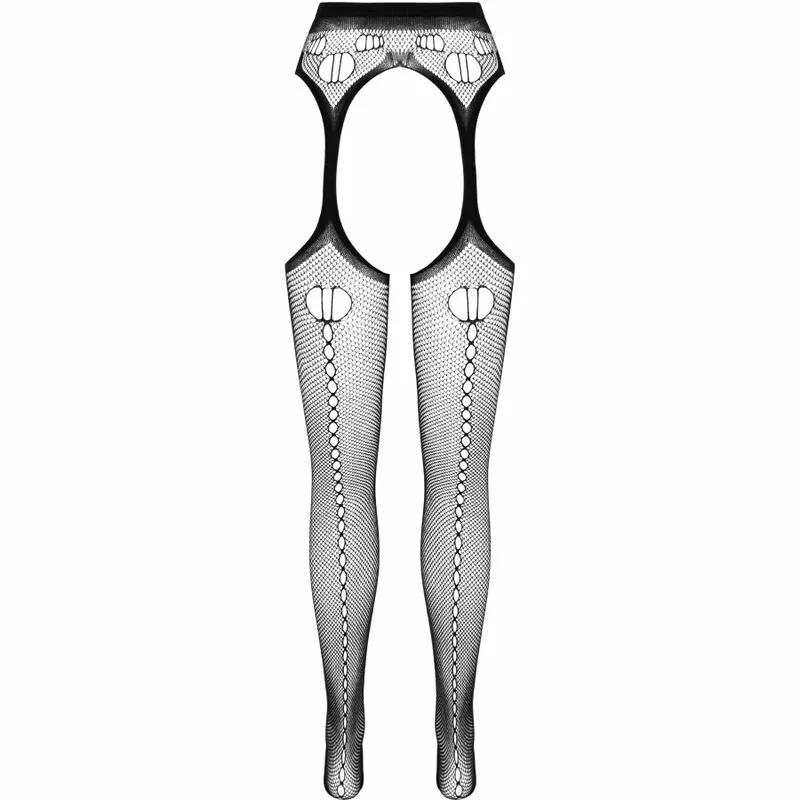 PASSION - ECO COLLECTION BODYSTOCKING ECO S008 BLANCO - Imagen 4