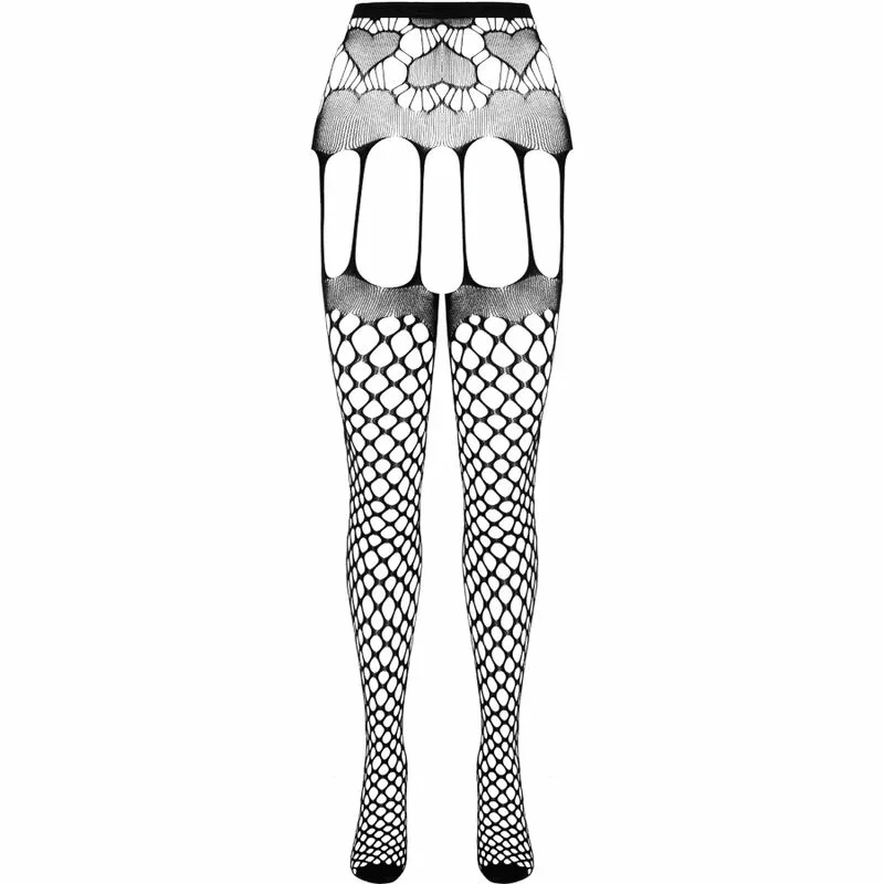 PASSION - ECO COLLECTION BODYSTOCKING ECO S009 ROJO - Imagen 3