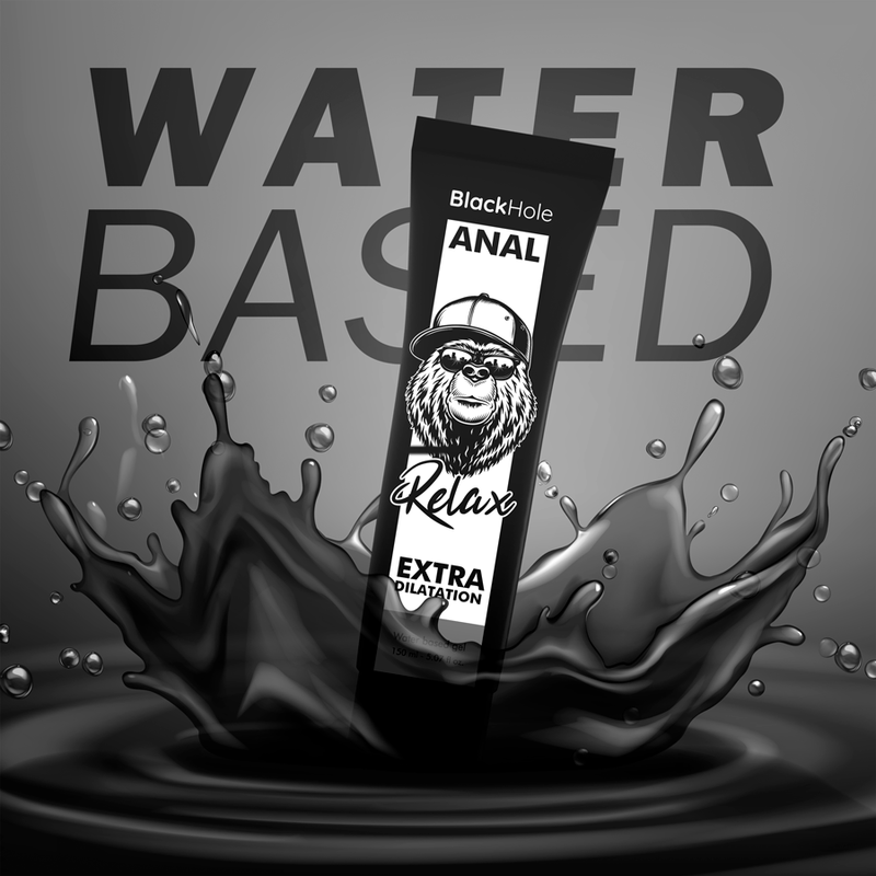 BLACK HOLE - GEL BASE AGUA DILATACIÓN ANAL 150 ML - Imagen 4