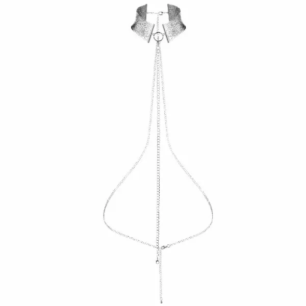 BIJOUX - DÉSIR MÉTALLIQUE COLLAR METLICO PLATEADO