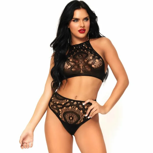 LEG AVENUE - SET 2 PIEZAS TOP Y PANTIES S/M - Imagen 3