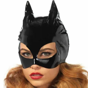 LEG AVENUE - MÁSCARA DE CATWOMAN VINILO NEGRO
