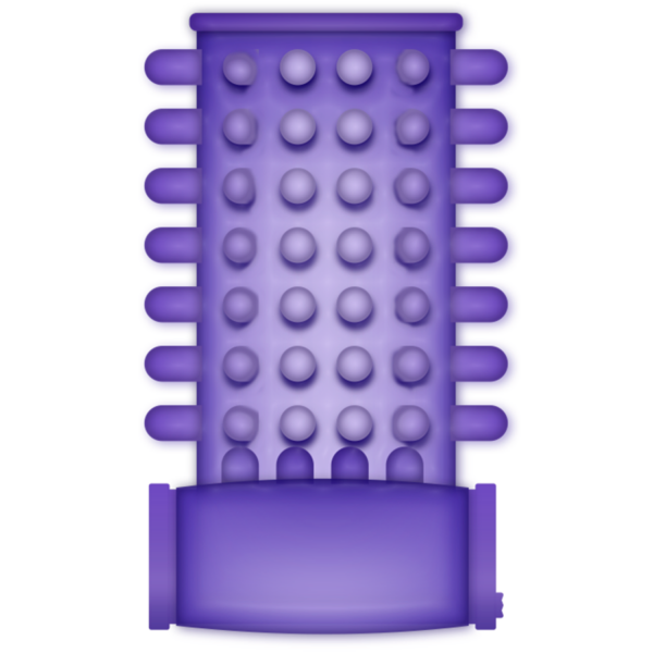 CASUAL LOVE - RING FUNDA PENE VIBRADOR LILA - Imagen 3