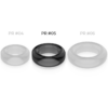 POWERING - SUPER FLEXIBLE Y RESISTENTE ANILLO PENE  4.8CM PR05 NEGRO - Imagen 4