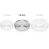 POWERING - SUPER FLEXIBLE Y RESISTENTE ANILLO PENE  4.8CM PR05 CLEAR - Imagen 4
