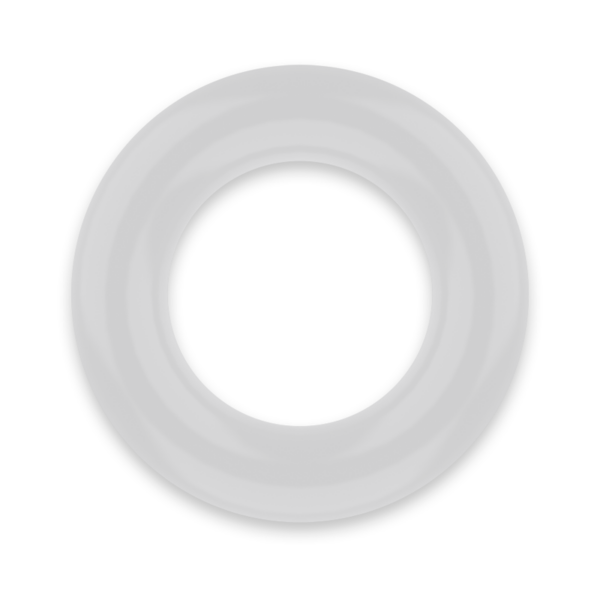 POWERING - SUPER FLEXIBLE Y RESISTENTE ANILLO PENE  4.8CM PR05 CLEAR - Imagen 3