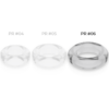 POWERING - SUPER FLEXIBLE Y RESISTENTE ANILLO PENE  5.5CM PR06 CLEAR - Imagen 4