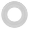 POWERING - SUPER FLEXIBLE Y RESISTENTE ANILLO PENE  5.5CM PR06 CLEAR - Imagen 3