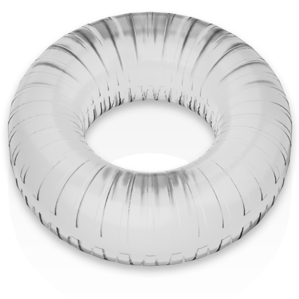 POWERING- SUPER FLEXIBLE Y RESISTENTE ANILLO PENE  4.5CM PR07 CLEAR - Imagen 7