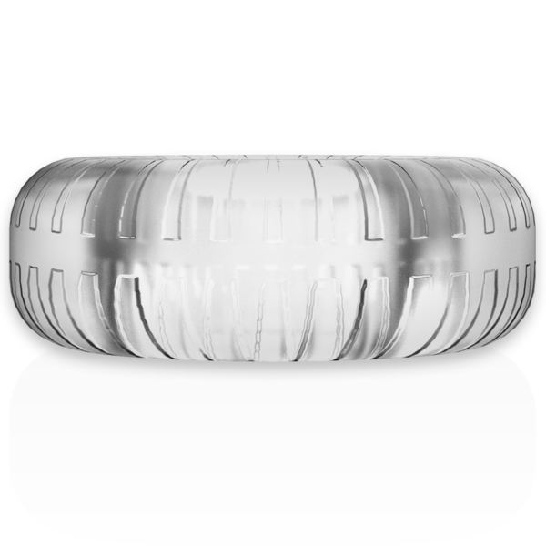 POWERING- SUPER FLEXIBLE Y RESISTENTE ANILLO PENE  4.5CM PR07 CLEAR - Imagen 6
