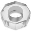 POWERING - SUPER FLEXIBLE Y RESISTENTE ANILLO PENE  5CM PR10 CLEAR - Imagen 7