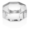 POWERING - SUPER FLEXIBLE Y RESISTENTE ANILLO PENE  5CM PR10 CLEAR - Imagen 8
