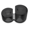 POWERING - SUPER FLEXIBLE Y RESISTENTE ANILLO PENE DOBLE PR09 NEGRO - Imagen 7