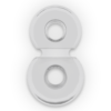 POWERING - SUPER FLEXIBLE Y RESISTENTE ANILLO PENE DOBLE PR09 CLEAR - Imagen 9