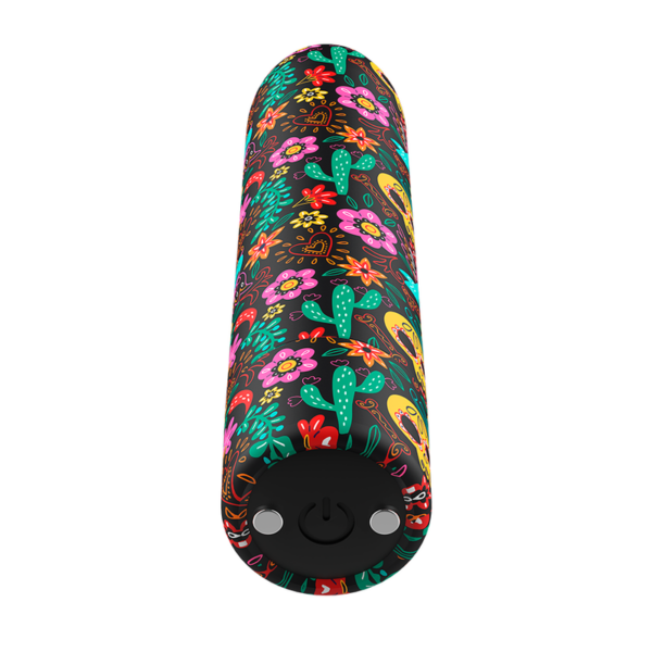CUSTOM BULLETS - BALA RECARGABLE SKULL 10 INTENSIDADES - Imagen 4