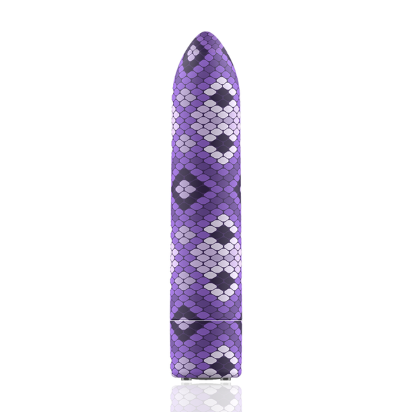 CUSTOM BULLETS - BALA RECARGABLE SNAKE LILA 10 INTENSIDADES - Imagen 3