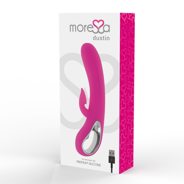 MORESSA - DUSTIN ONDAS ESTIMULADORAS CLITORIAL Y POTENTE VIBRACIÓN PREMIUM SILICONE RECARGABLE - Imagen 3