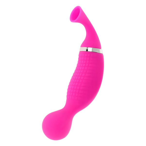 MORESSA - KIRK DUO ONDAS ESTIMULADORAS + MASAJEADOR MULTI PRESTACIONES PREMIUM SILICONE RECARGABLE - Imagen 2