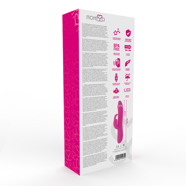 MORESSA - MOLLY IMPULSOR UP&DOWN Y POTENTE VIBRACIÓN PREMIUM SILICONE RECARGABLE - Imagen 5