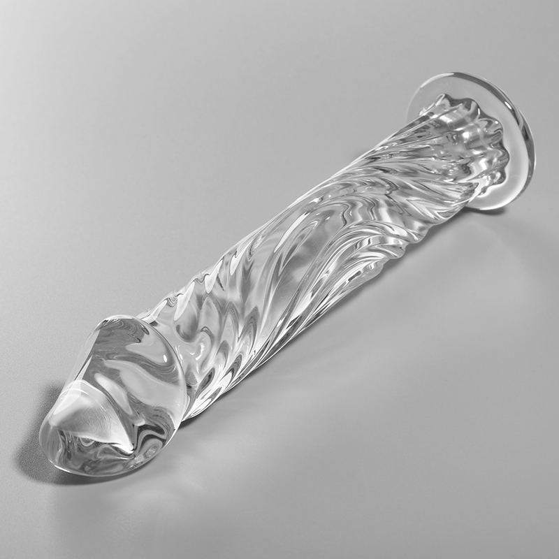 NEBULA SERIES BY IBIZA - MODELO 12 DILDO CRISTAL TRANSPARENTE 17 CM -O- 3.5 CM - Imagen 2
