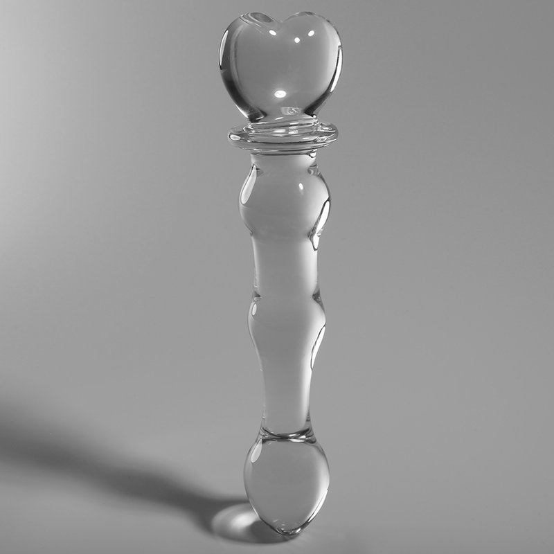 NEBULA SERIES BY IBIZA - MODELO 21 DILDO CRISTAL TRANSPARENTE 20.5 CM -O- 3.5 CM - Imagen 2