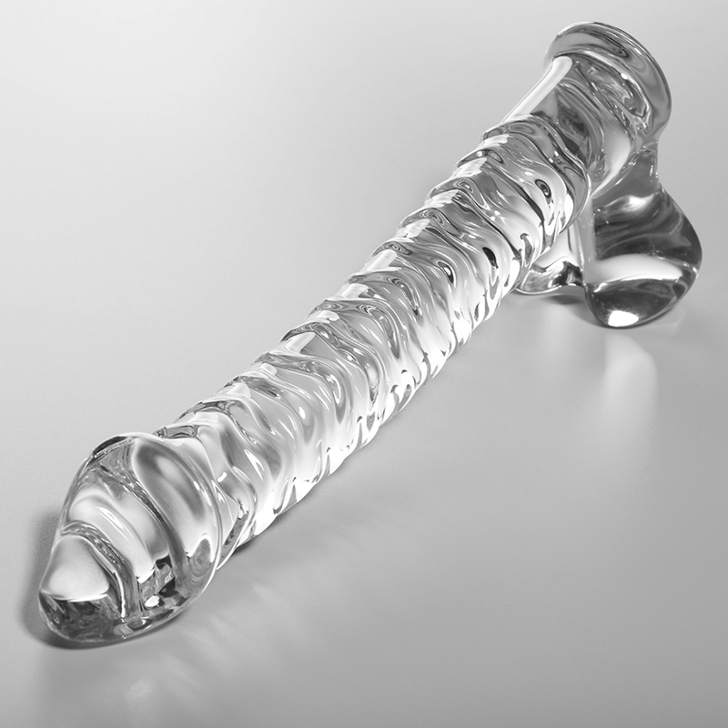 NEBULA SERIES BY IBIZA - MODELO 23 DILDO CRISTAL TRANSPARENTE 21.5 CM -O- 4 CM - Imagen 2