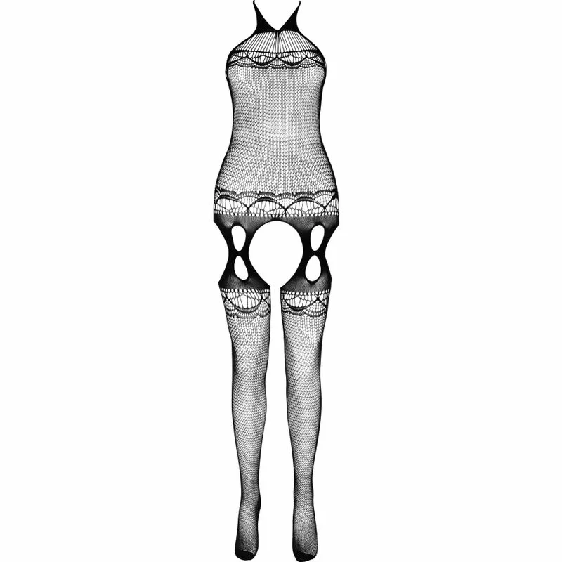 PASSION - ECO COLLECTION BODYSTOCKING ECO BS006 ROJO - Imagen 3