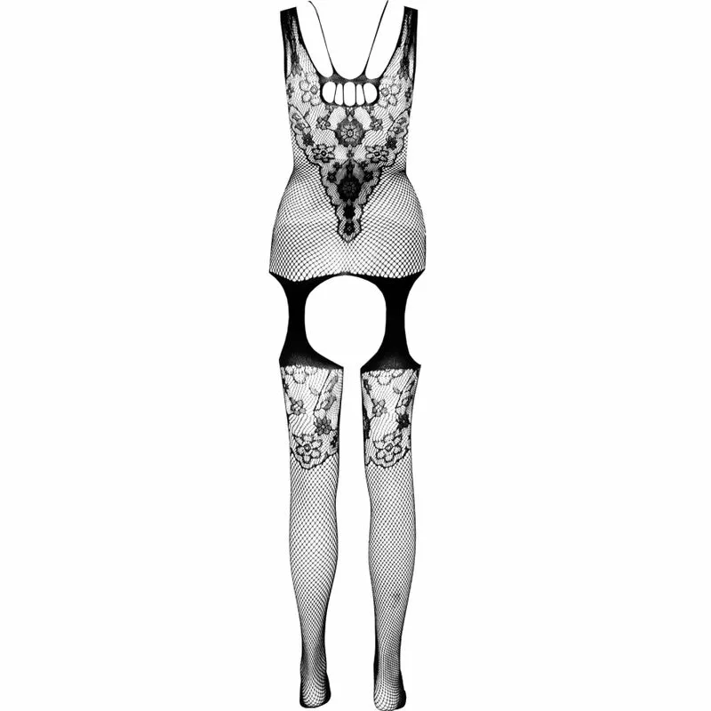 PASSION - ECO COLLECTION BODYSTOCKING ECO BS011 NEGRO - Imagen 4