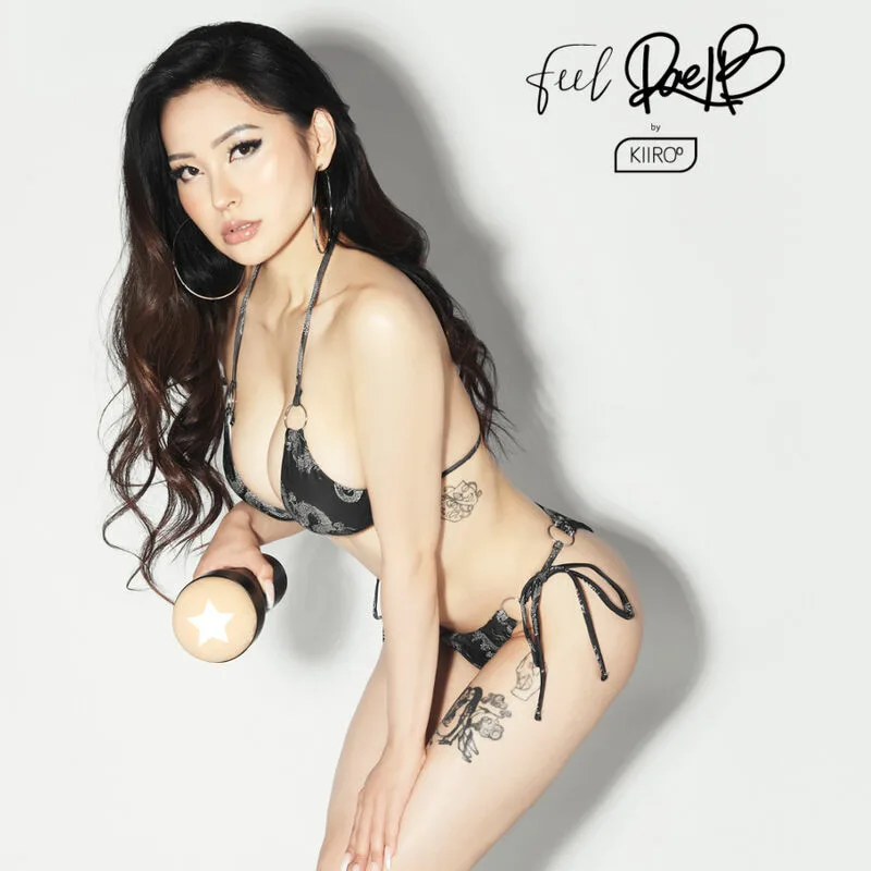 KIIROO - FEEL RAE LIL BLACK STARS COLLECTION STROKERS POWERBLOW COMPATIBLE - Imagen 7