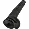 KING COCK - PENE REALÍSTICO CON TESTÍCULOS 30.5 CM NEGRO - Imagen 4