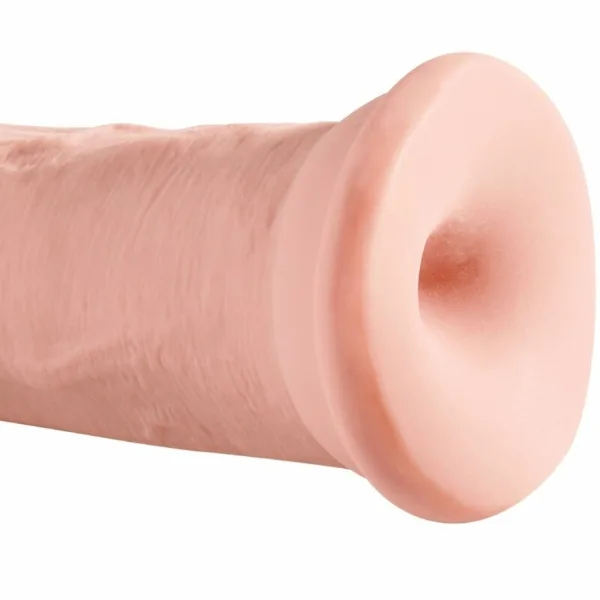 KING COCK - PENE REALÍSTICO 3D 26 CM NATURAL - Imagen 5