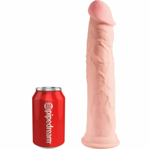 KING COCK - PENE REALÍSTICO 3D 26 CM NATURAL - Imagen 6