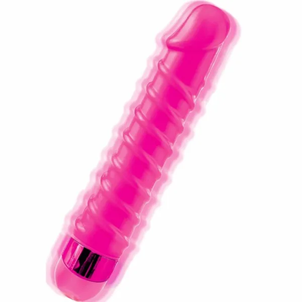 CLASSIX - MASAJEADOR VIBRADOR CANDY TWIRL 16.5 CM ROSA - Imagen 2