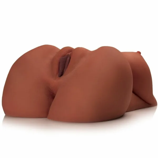 PDX PLUS - TORSO MASTURBADOR EZ BANG FEMENINO REALISTA MARRON - Imagen 3