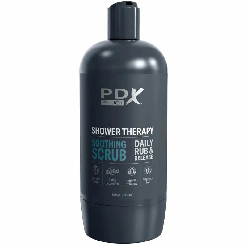 PDX PLUS - MASTURBADOR STROKER DISEÑO DISCRETO DE BOTE CHAMPU SOOTHING SCRUB - Imagen 4