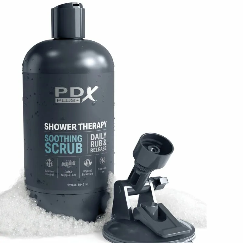 PDX PLUS - MASTURBADOR STROKER DISEÑO DISCRETO DE BOTE CHAMPU SOOTHING SCRUB - Imagen 5