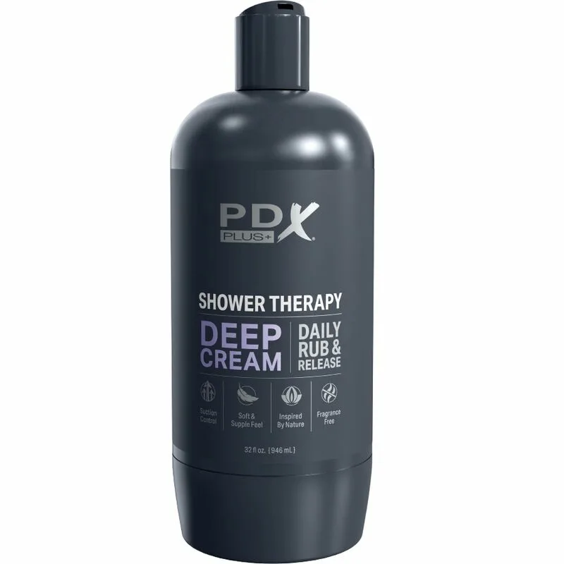PDX PLUS - MASTURBADOR STROKER DISEÑO DISCRETO DE BOTE CHAMPU DEEP CREAM - Imagen 4