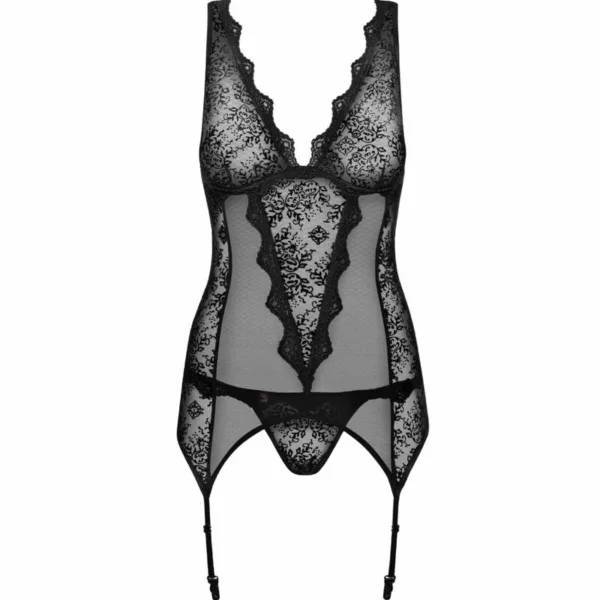 OBSESSIVE - EMPERITA CORSET & TANGA XXL - Imagen 3