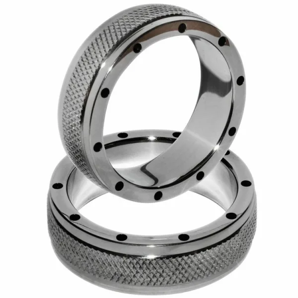 METAL HARD - ANILLO METAL PARA PENE Y TESTÍCULOS 40 MM - Imagen 2
