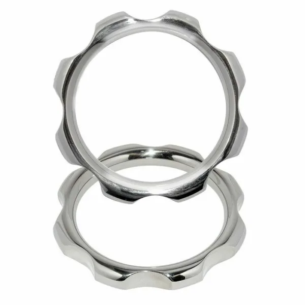 METAL HARD - ANILLO TORQUE METAL PARA PENE Y TESTÍCULOS 45 MM - Imagen 2