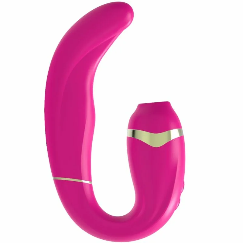 ADRIEN LASTIC - MYG SUCCIONADOR CLÍTORIS Y ESTIMULADOR G-SPOT ROSA