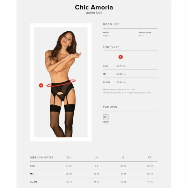 OBSESSIVE - CHIC AMORIA LIGUERO XS/S - Imagen 7