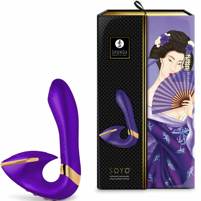 SHUNGA - SOYO MASAJEADOR INTIMO VIOLETA - Imagen 3