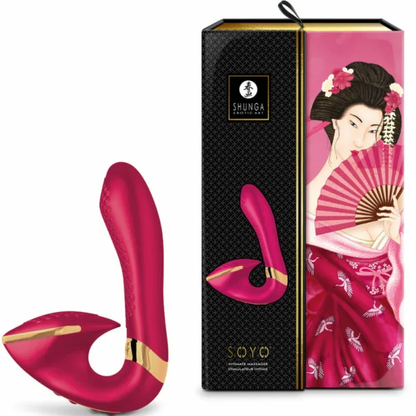 SHUNGA - SOYO MASAJEADOR INTIMO FUCSIA - Imagen 3
