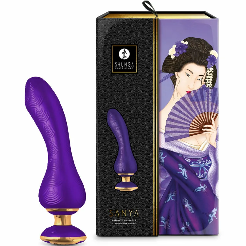 SHUNGA - SANYA MASAJEADOR INTIMO VIOLETA - Imagen 4