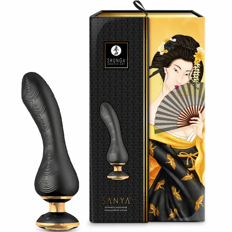 SHUNGA - SANYA MASAJEADOR INTIMO NEGRO - Imagen 4