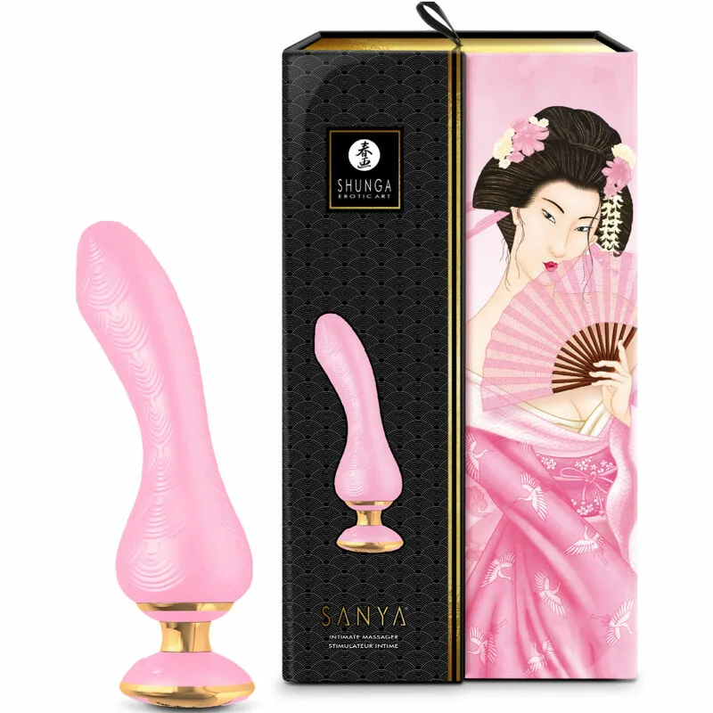 SHUNGA - SANYA MASAJEADOR INTIMO ROSA - Imagen 4