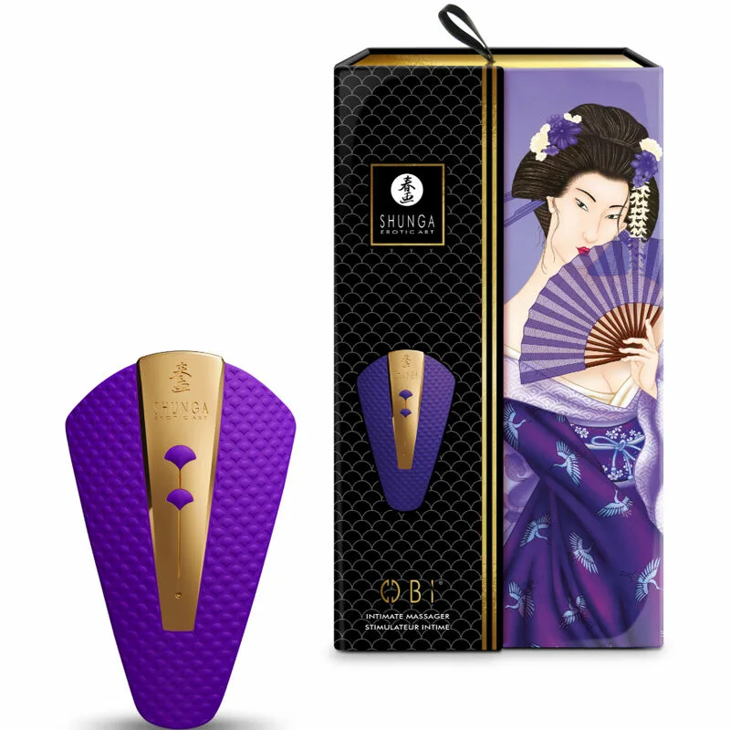 SHUNGA - OBI MASAJEADOR INTIMO VIOLETA - Imagen 4